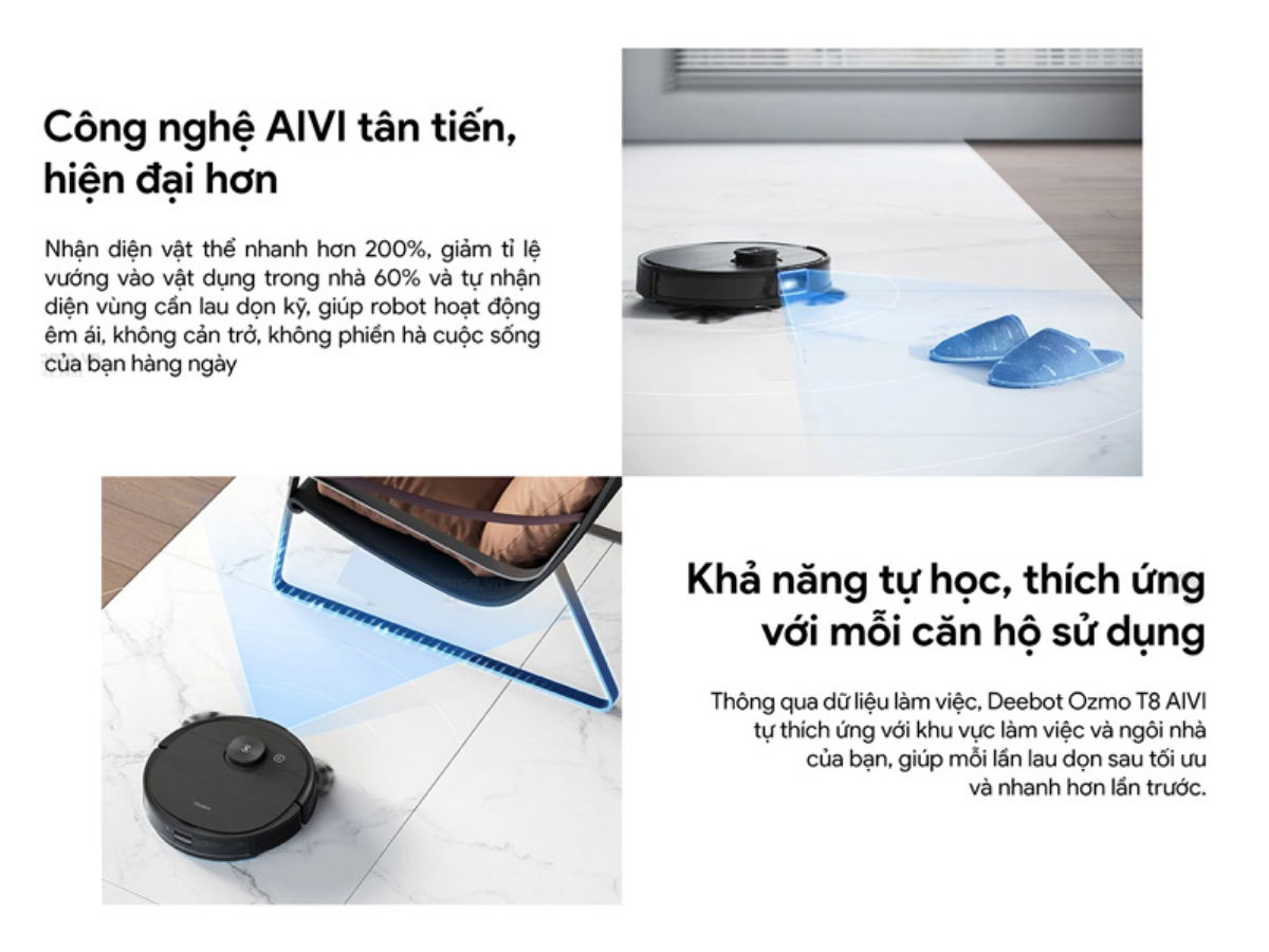 Neutop 8 Panni Lavabili Di Ricambio Per Ecovacs Deebot T8, N8, N8 Pro, T8 Aivi – Microfibra Per Pavimenti In Legno E Piastrelle