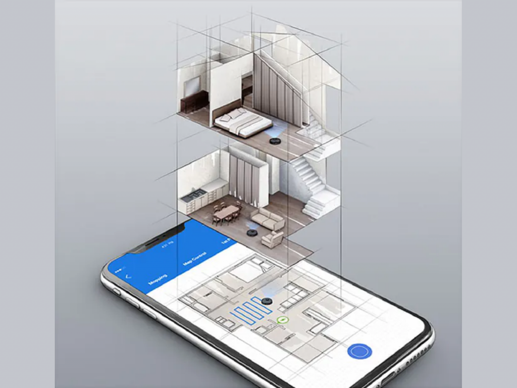 Deebot N8 có khả năng lưu trữ nhiều bản đồ
