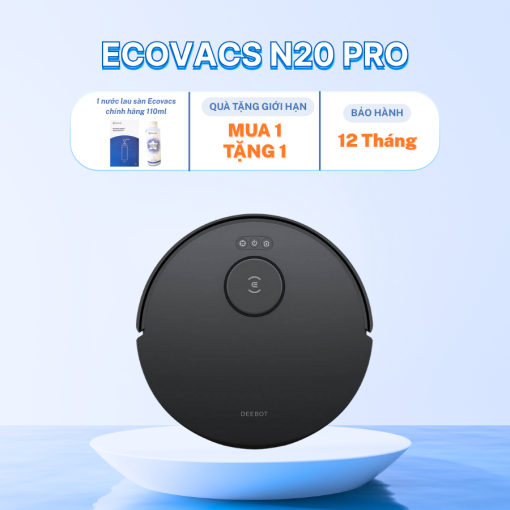 Robot hút bụi lau nhà Ecovacs Deebot N20 Pro - Bản Quốc Tế