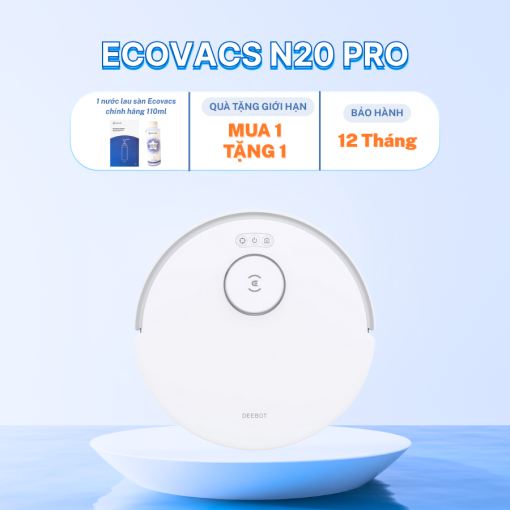 Robot hút bụi lau nhà Ecovacs Deebot N20 Pro - Bản Quốc Tế - Ảnh 2