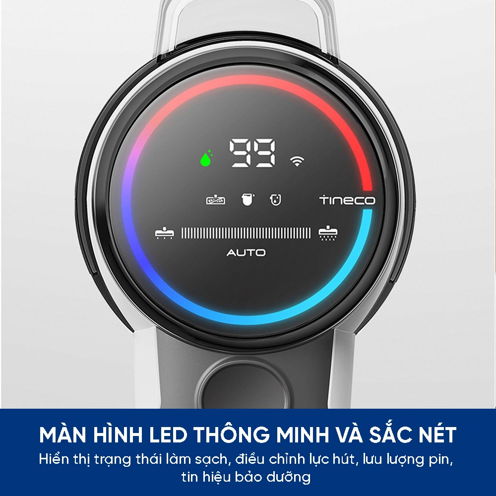 Máy hút bụi lau nhà Tineco Floor One S3 Extreme màn hình led thông minh