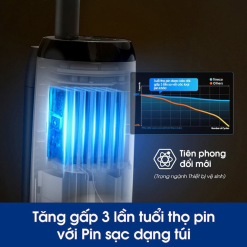Máy hút bụi lau nhà Tineco iFloor 5 - chính hãng pin sạc dạng túi