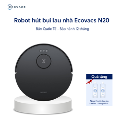 Robot hút bụi lau nhà Ecovacs Deebot N20 Pro - Bản Quốc Tế