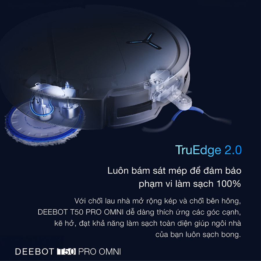 Làm sạch góc cạnh hiệu quả hơn với công nghệ TruEdge 2.0