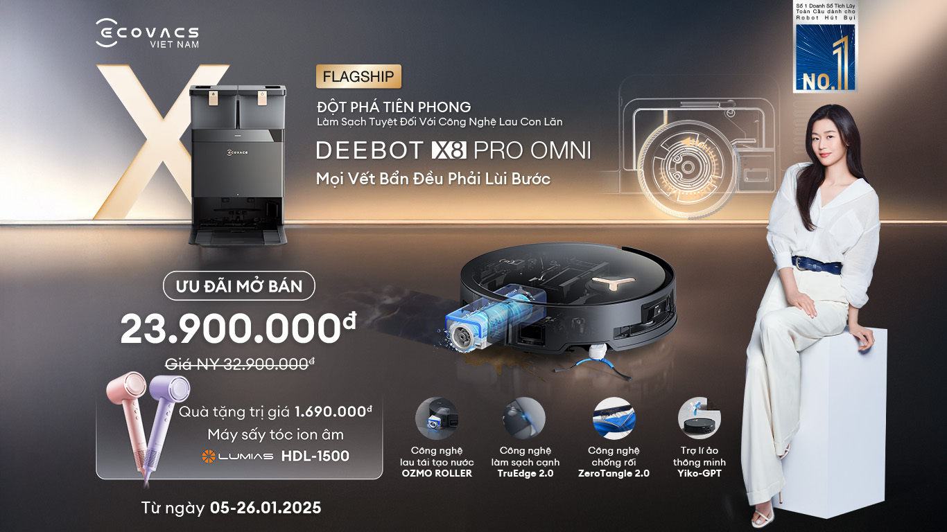 Ecovacs X8 Pro Omni