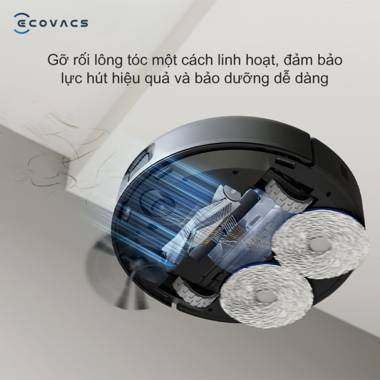 Robot hút bụi lau nhà Ecovacs N30 Pro Omni Bản Quốc Tế