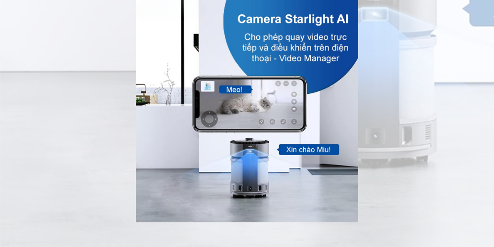 Camera Starlight đàm thoại 2 chiều vận hành bởi AI