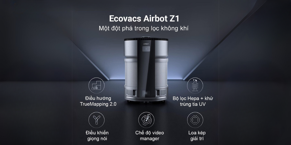 địa chỉ mua robot lọc không khí Ecovacs Airbot Z1 uy tín