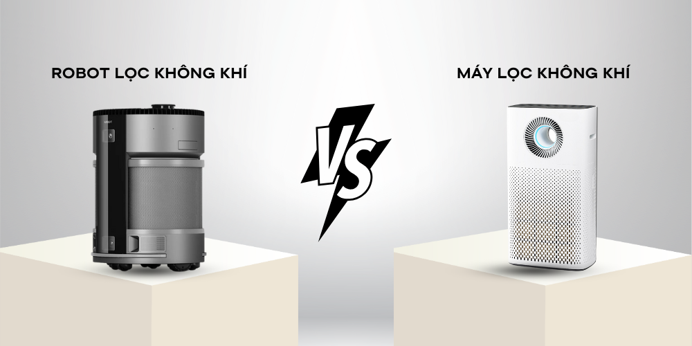 Tại sao nên chọn robot lọc không khí thay vì máy lọc không khí truyền thống