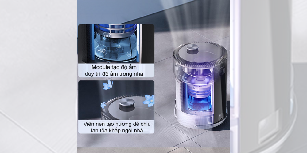 Module tạo độ ẩm và tạo hương thơm dễ chịu
