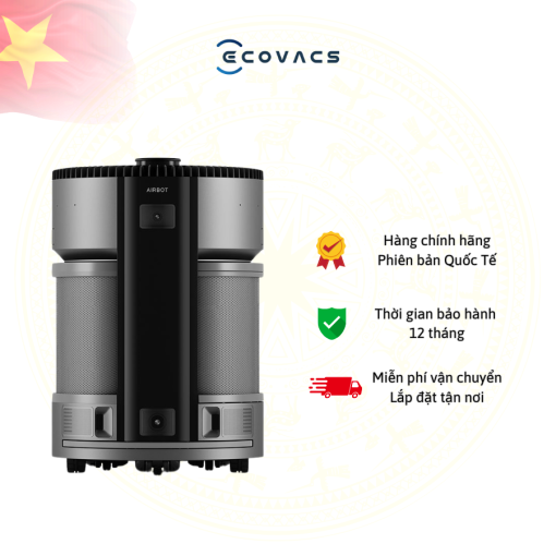 Robot lọc không khí Ecovacs Airbot Z1 - Bản Quốc Tế