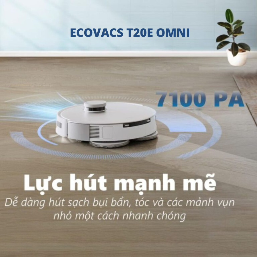 So sánh Robot hút bụi Ecovacs N30 Pro Omni và Ecovacs T20e Omni