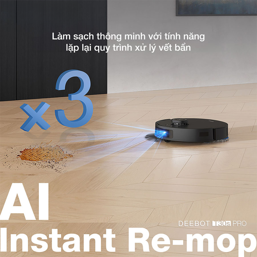 So sánh camera AI trong Robot hút bụi Ecovacs T30S Pro và T30S Combo