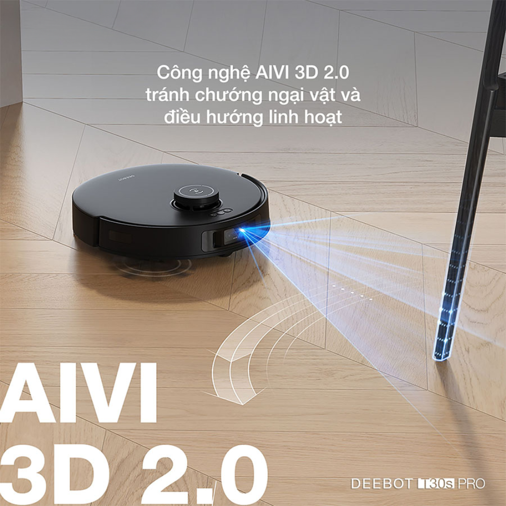 So sánh công nghệ AI trong Robot hút bụi Ecovacs T30S Pro và T30S Combo