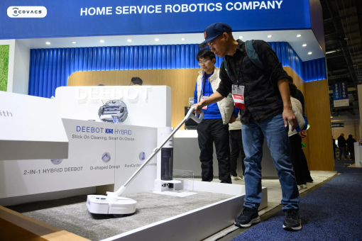 Robot chuyên hút bụi Ecovacs Deebot X5 Hybrid - New 2025 - Hình ảnh 2