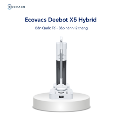 Robot chuyên hút bụi Ecovacs Deebot X5 Hybrid - New 2025