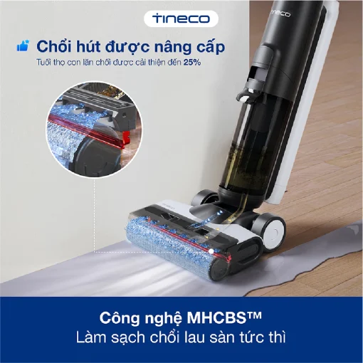 Máy hút bụi khô và ướt Tineco Floor One S6 Flash Dry - Bản Quốc Tế - Hình ảnh 3