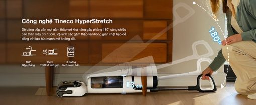 Máy lau nhà khô ướt cầm tay Tineco Floor One S6 Stretch Pro - New 2025 - Ảnh 7