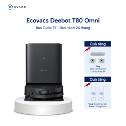 Robot hút bụi lau nhà Ecovacs T80 Omni - Bản Quốc Tế