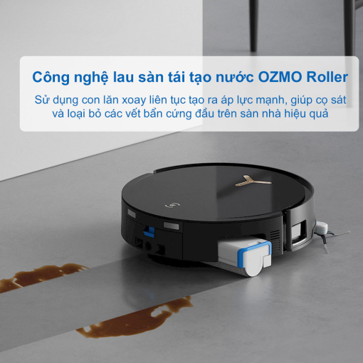 Robot hút bụi lau nhà Ecovacs X8 Pro Omni - Phiên bản tự động cấp xả nước - Hình ảnh 24