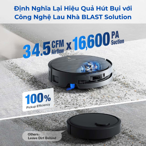 Robot hút bụi lau nhà Ecovacs X9 Pro Omni - Quốc Tế - Hình ảnh 5
