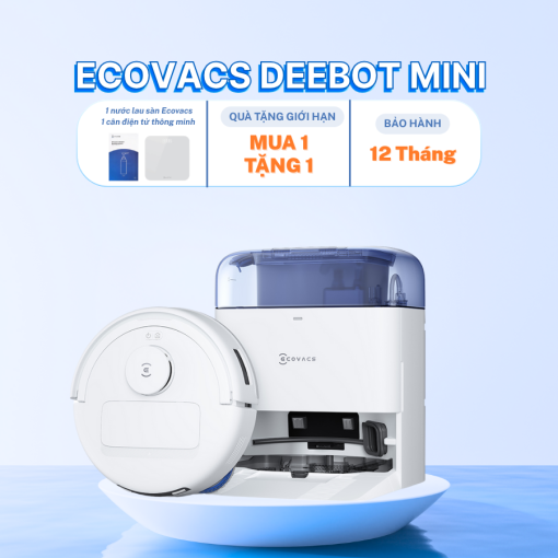 Robot hút bụi lau nhà Ecovacs Deebot Mini - Bản Quốc Tế