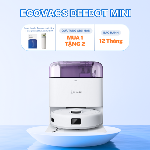Robot hút bụi lau nhà Ecovacs Deebot Mini - Bản Quốc Tế - Ảnh 2