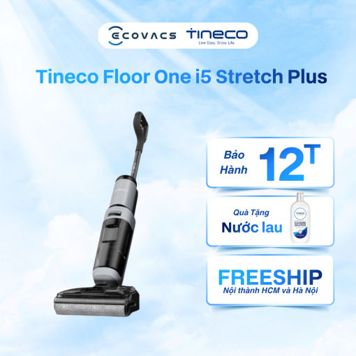 Máy lau sàn hút bụi Tineco Floor One i5 Stretch Plus - New 2025