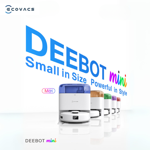 Robot hút bụi lau nhà Ecovacs Deebot Mini - Bản Quốc Tế - Hình ảnh 3