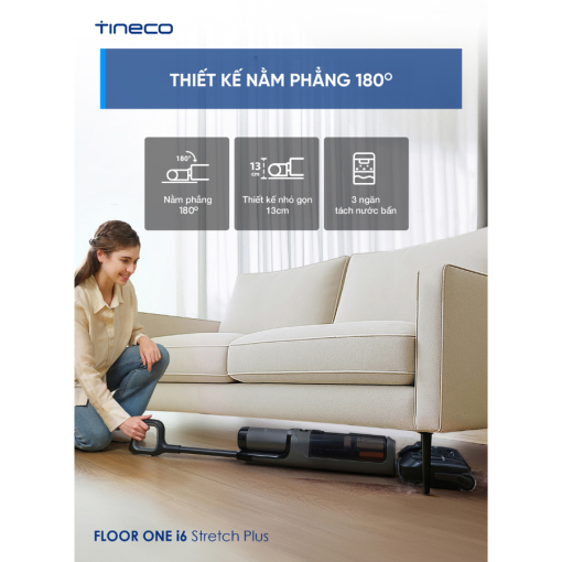 Máy hút bụi lau sàn Tineco Floor One i6 Stretch Plus - New 2025 - Ảnh 7