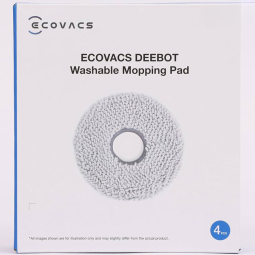 Vải lau thay thế cho Ecovacs X5 Family - Chính Hãng - Set 2 cặp - Ảnh 4