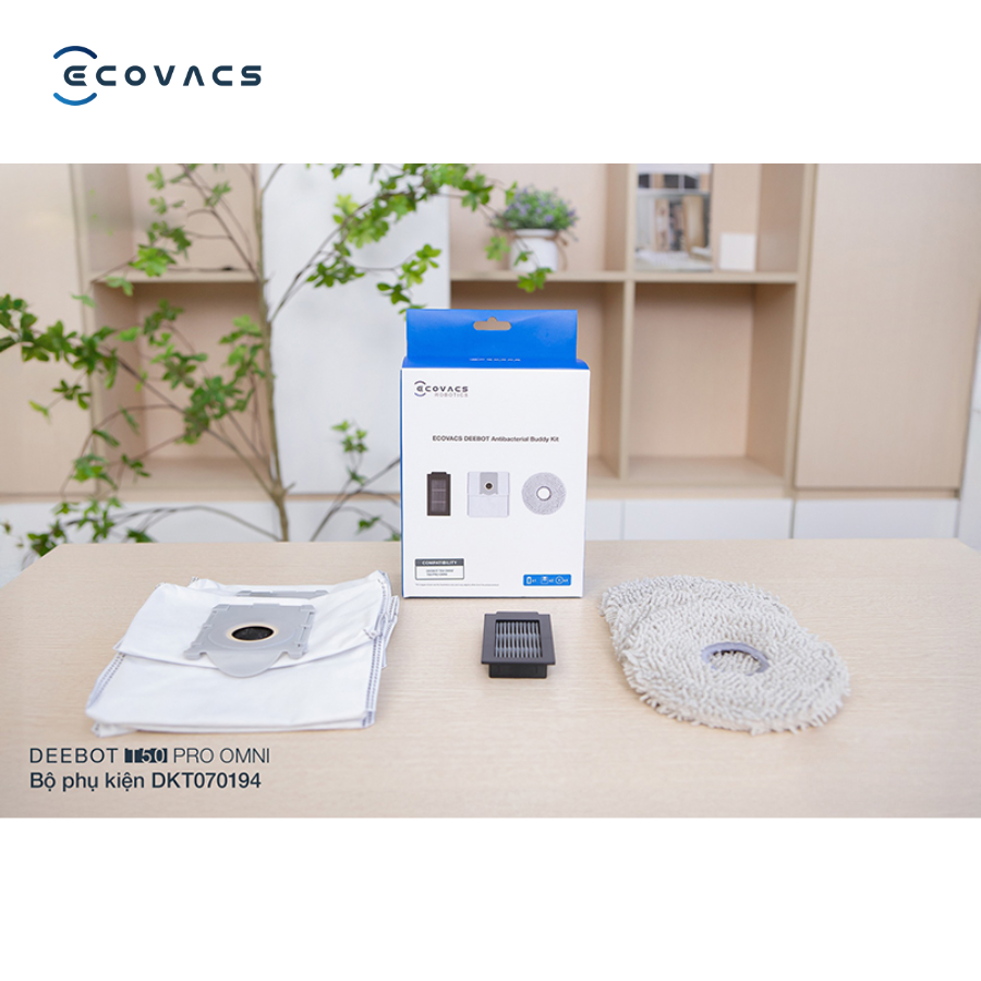 Phụ kiện chính hãng Ecovacs T50 Pro Omni
