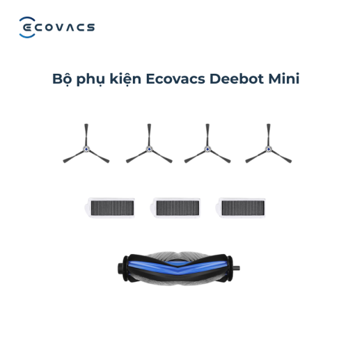 Bộ Phụ kiện thay thế cho Ecovacs Deebot Mini - Chính Hãng