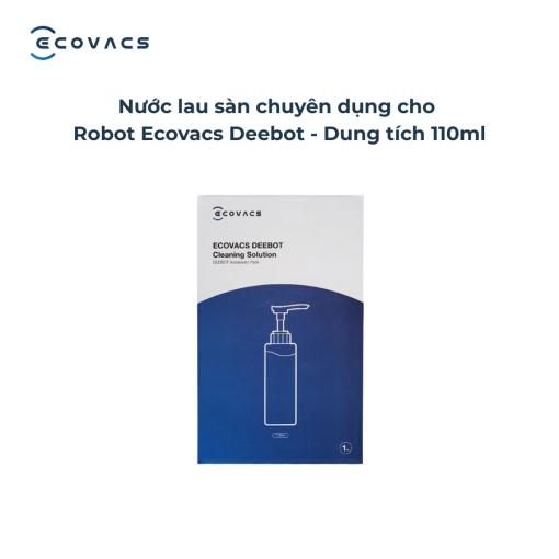 Nước lau sàn chuyên dụng Ecovacs - Chính Hãng - Dung tích 110ml