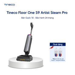Máy hút bụi lau sàn khô ướt Tineco Floor One S9 Artist Steam Pro - Kèm quà tặng