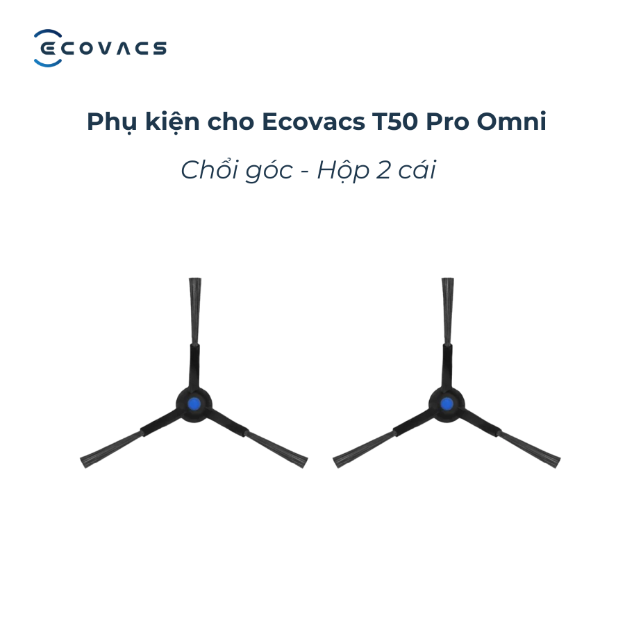 Chổi góc thay thế cho Ecovacs T50 Pro Omni
