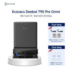 Robot hút bụi lau nhà Ecovacs Deebot T90 Pro Omni - Bản Quốc Tế - New 2026