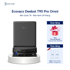 Robot hút bụi lau nhà Ecovacs Deebot T90 Pro Omni - Bản Quốc Tế - New 2026