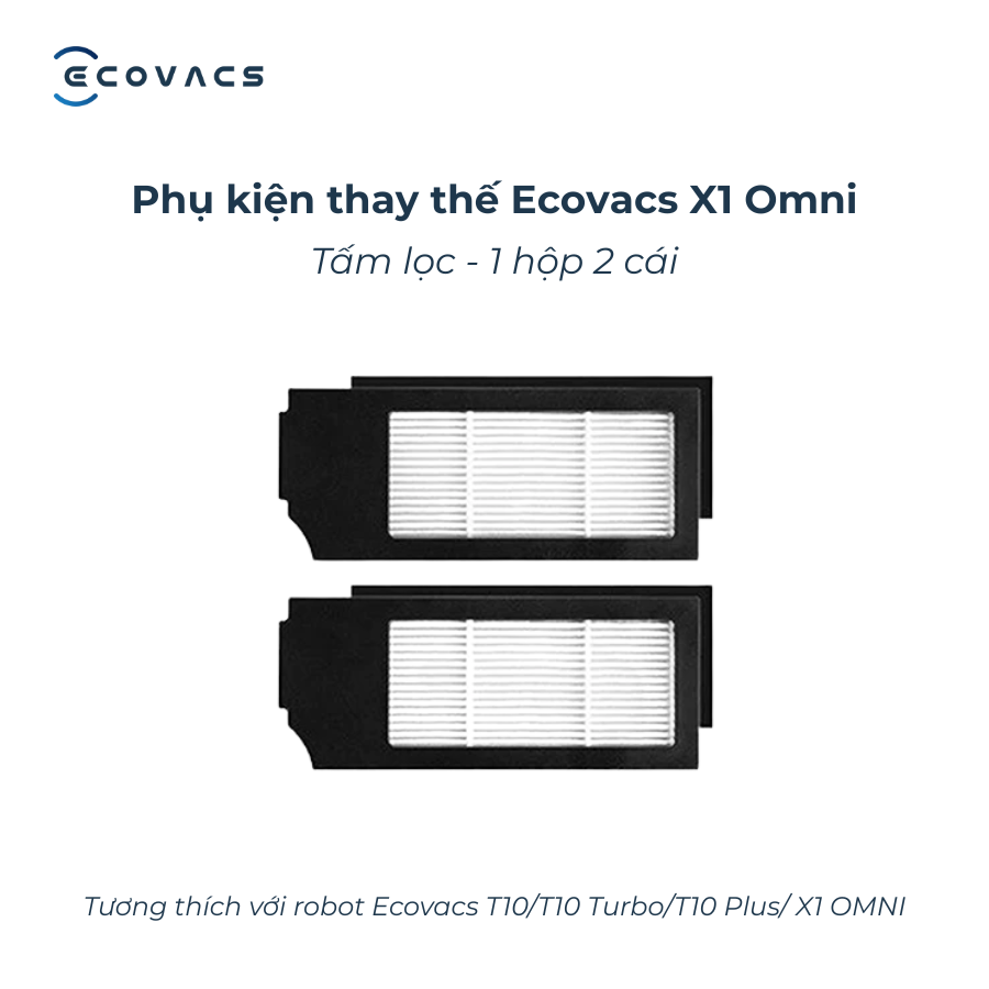 Tấm lọc thay thế cho Ecovacs X1 Omni