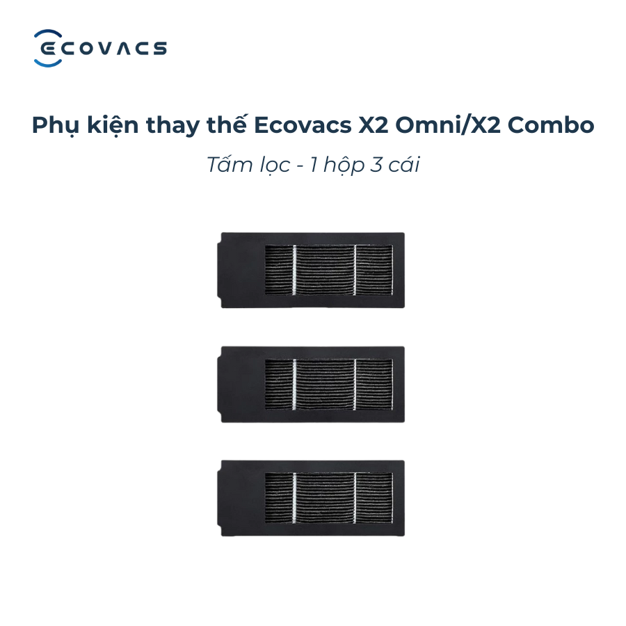 Tấm lọc cho Ecovacs X2 Omni/X2 Combo
