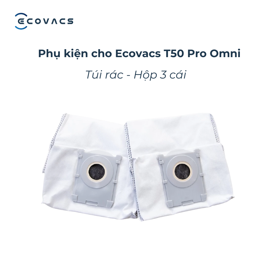 Túi bụi thay thế cho Ecovacs T50 Pro Omni