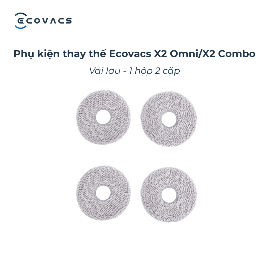 Vải lau cho Ecovacs X2 Omni/X2 Combo