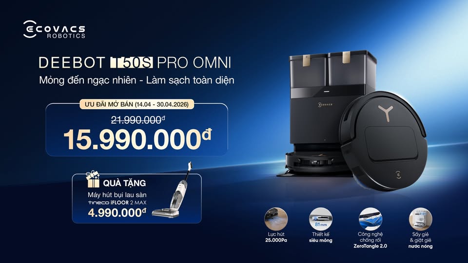 Ecovacs Deebot T50S Pro Omni