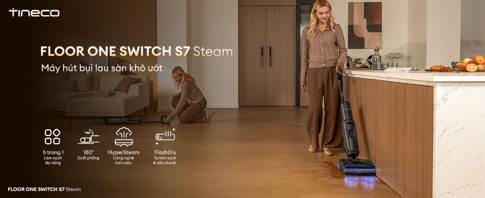 Tineco Floor One Switch S7 Steam