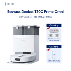 Robot hút bụi lau nhà Ecovacs Deebot T30C Prime Omni - Bản Quốc Tế