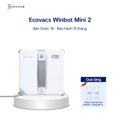 Robot lau kính Ecovacs Winbot Mini 2 - Bản Quốc Tế