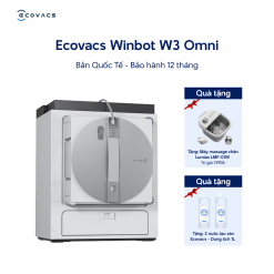 Robot lau kính Ecovacs Winbot W3 Omni – Quốc tế - Chính Hãng