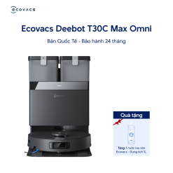 Robot hút bụi Ecovacs Deebot T30C Max Omni - Bản Quốc Tế
