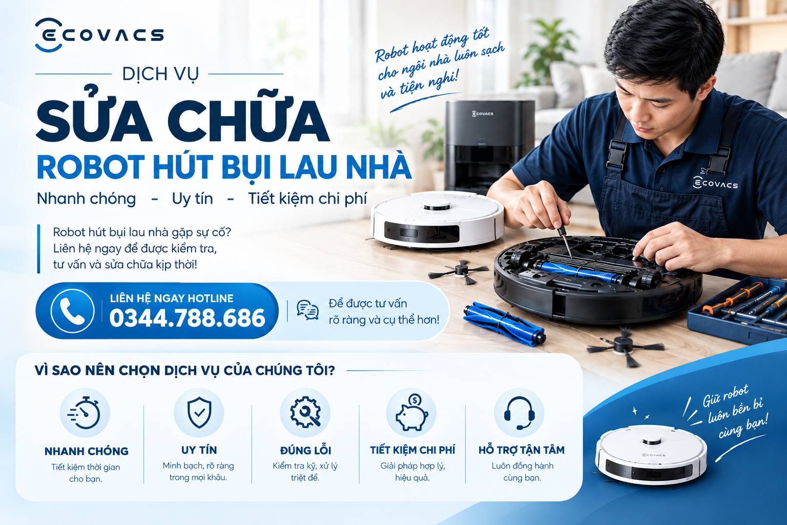 Dịch vụ sửa chữa Robot