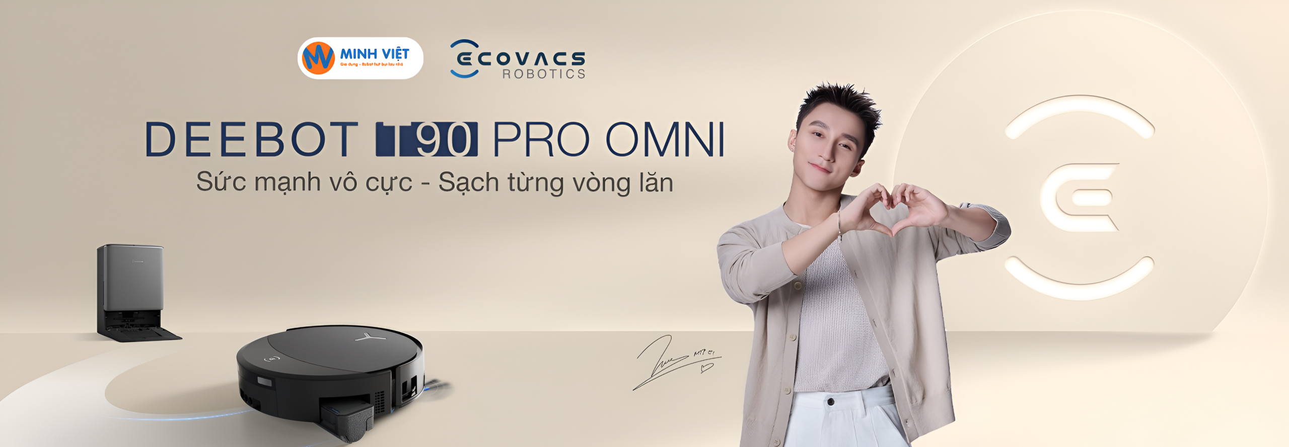 Banner Ecovacs Việt Nam by Minh Việt